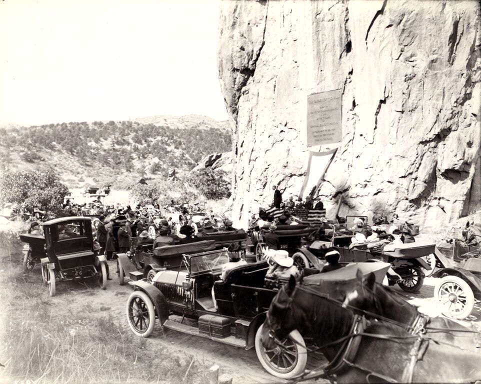 Perkins Plaque Presentation (October 3, 1912) - A59.111.1.tif